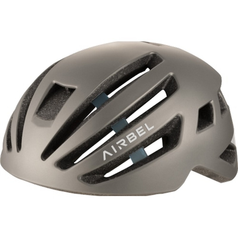 TANIZAWA. ( 谷沢製作所 )  AIRBEL ( エアベル ) マットシルバーグレー ワンサイズ ( 54-60cm ) ヘルメット サイクルヘルメット 自転車