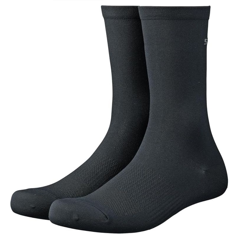 シマノ(SHIMANO) サイクリングソックス PERFOMANCE （3ペア） ブラック L-XL