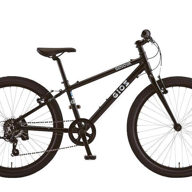 GIOS GENOVA 24 ジオス ジェノア 子供用自転車 24インチ / マットブラック/シルバーロゴ