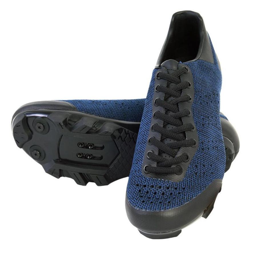 FLR F-55 Knit Lace (ネイビー) エフエルアール F 55 ニット レース サイクル ビンディング シューズ