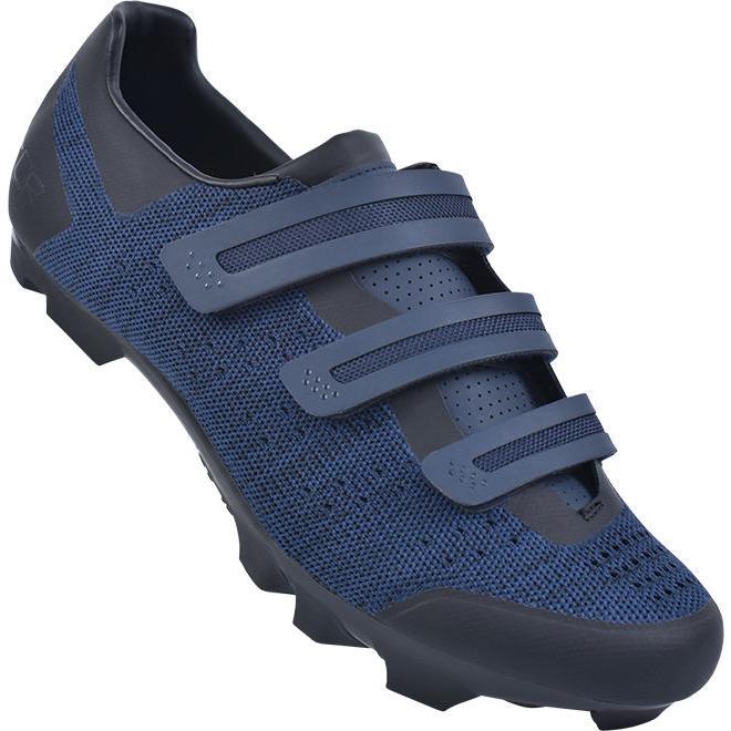 FLR F-55 KNIT (ブラック/ブルー) MTB サイクル ビンディング シューズ