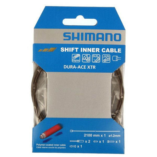 SHIMANO(シマノ) ポリマーコーティング シフト用インナーケーブル1.2x2100mm / Y63Z98950