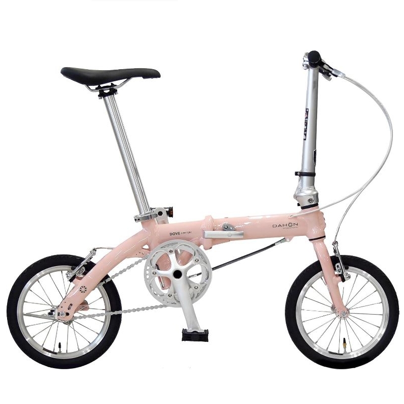 DAHON INTERNATIONAL ダホンインターナショナル Dove super light / ダヴスーパーライトフォールディングバイク 14インチ アルミフレーム(Peach)