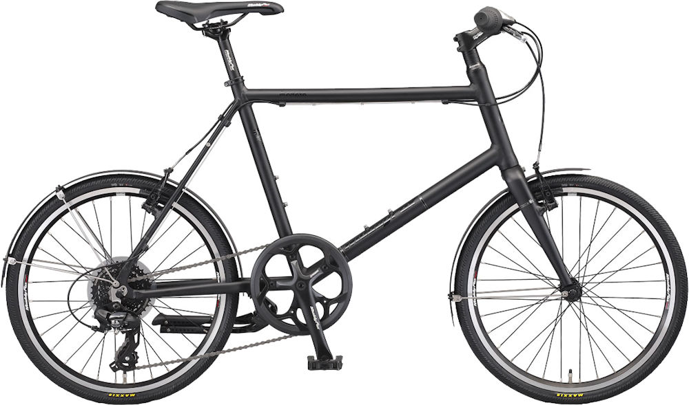 （販売価格は問い合わせ後お知らせします）アラヤ MFC マッディフォックスコンパクト (マットブラック) 2022 ARAYA MFC Muddy Fox Compact ミニベロ 20インチ 小径自転車