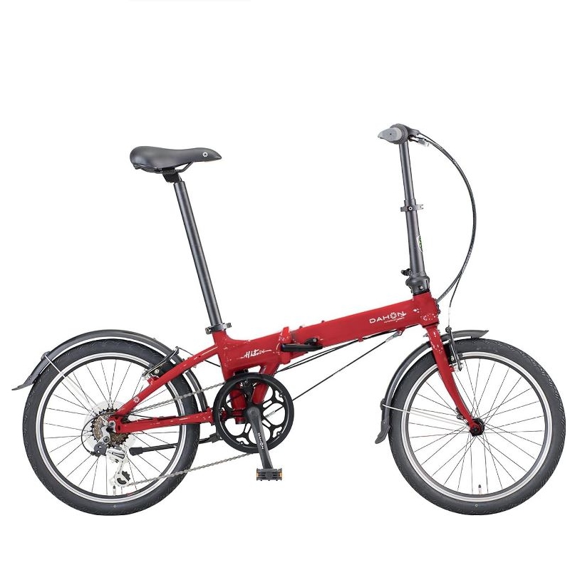 DAHON INTERNATIONAL ダホンインターナショナル HIT D6 / ヒットD6フォールディングバイク 20インチ アルミフレーム 6段変速 / Crimson Red