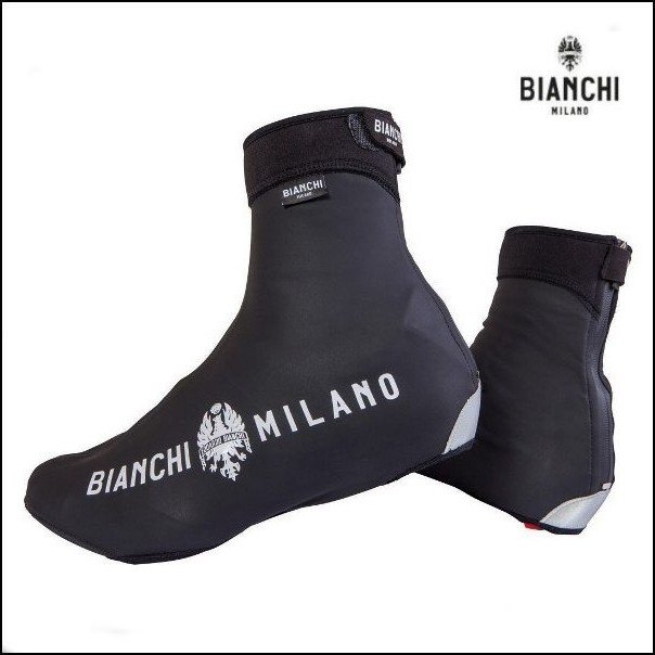 Bianchi MILANO ビアンキ ミラノFWシューズカバー VADENA / ブラック / サイクルウエア シューズカバー | Sサイズ
