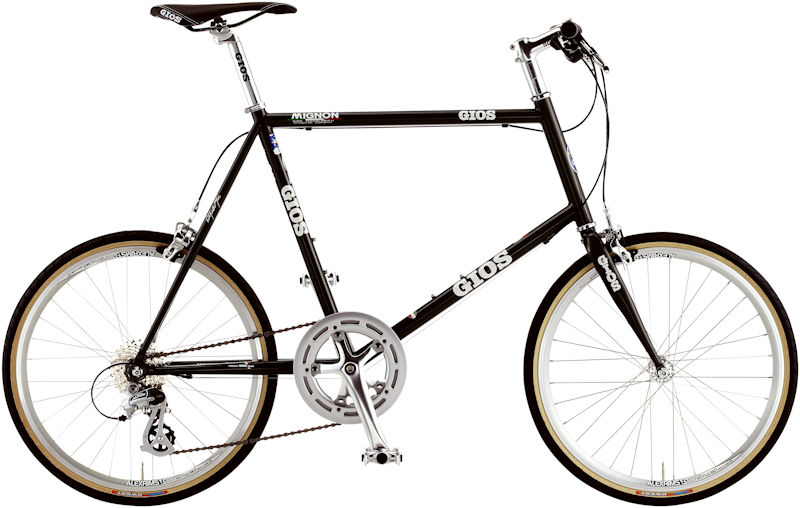 ジオス ミグノン (ブラック) 2023 GIOS MIGNON ミニベロ 小径自転車