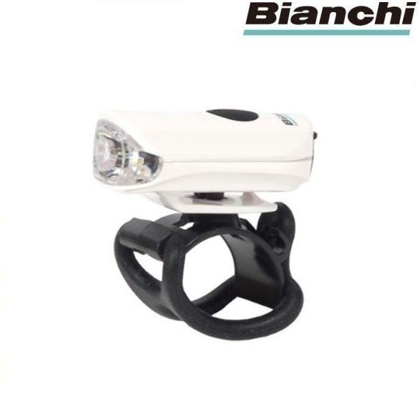 Bianchi USB COMPACT LIGHT C Front （ビアンキ USB コンパクトライトC フロント） / ホワイト