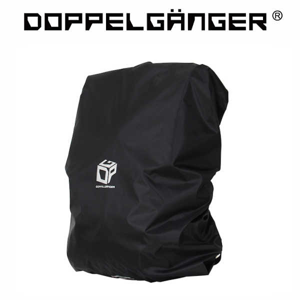 ドッペルギャンガー デイパックレインカバー DRC351-BK / ブラック / 適合サイズ：35リットルまで （DOPPELGANGER DRC351-BK）