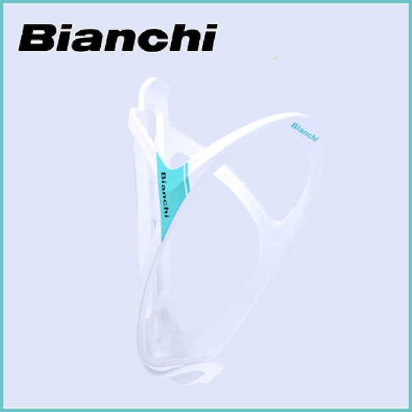 BIANCHI Plastic Bottle Cage BC154P-D (ビアンキ プラスチックボトルケージ) ホワイト