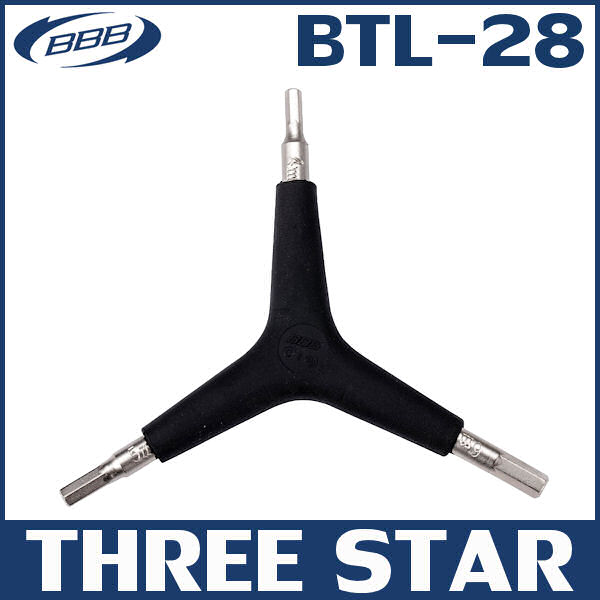 BBB スリースター BTL-28 4/5/6mm (102184) THREE STAR Yレンチ