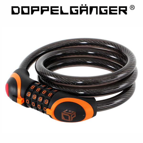 ドッペルギャンガー ダイヤルコンボワイヤーロック DKL331-BK / DOPPEL GANGER 【代引き不可】