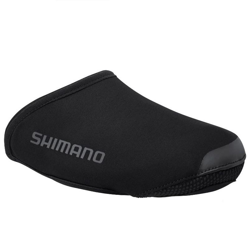 SHIMANO DUAL SOFT SHELL トゥカバー (ブラック) シマノ メンズ サイクル シューカバー Mens