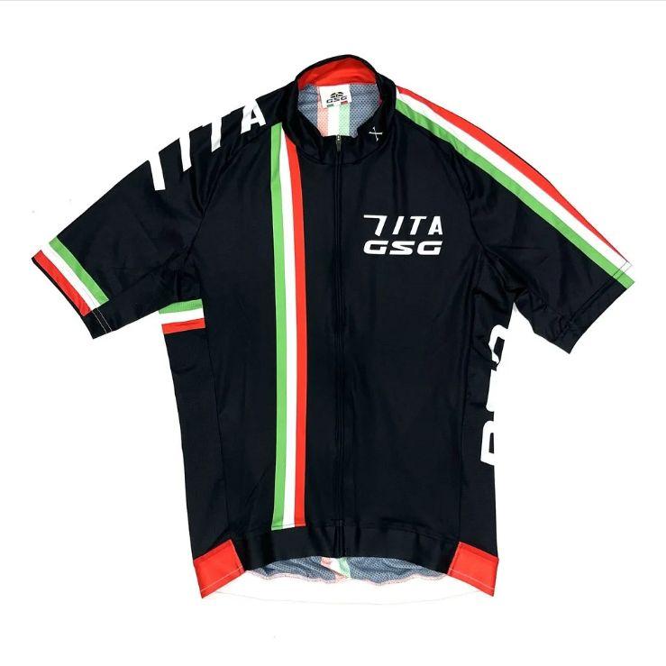 7-ITA（セブン・アイティーエー）メンズ サイクル ウェア 7ITA Cobra X Jersey Black (Mサイズ）セブンイタリア