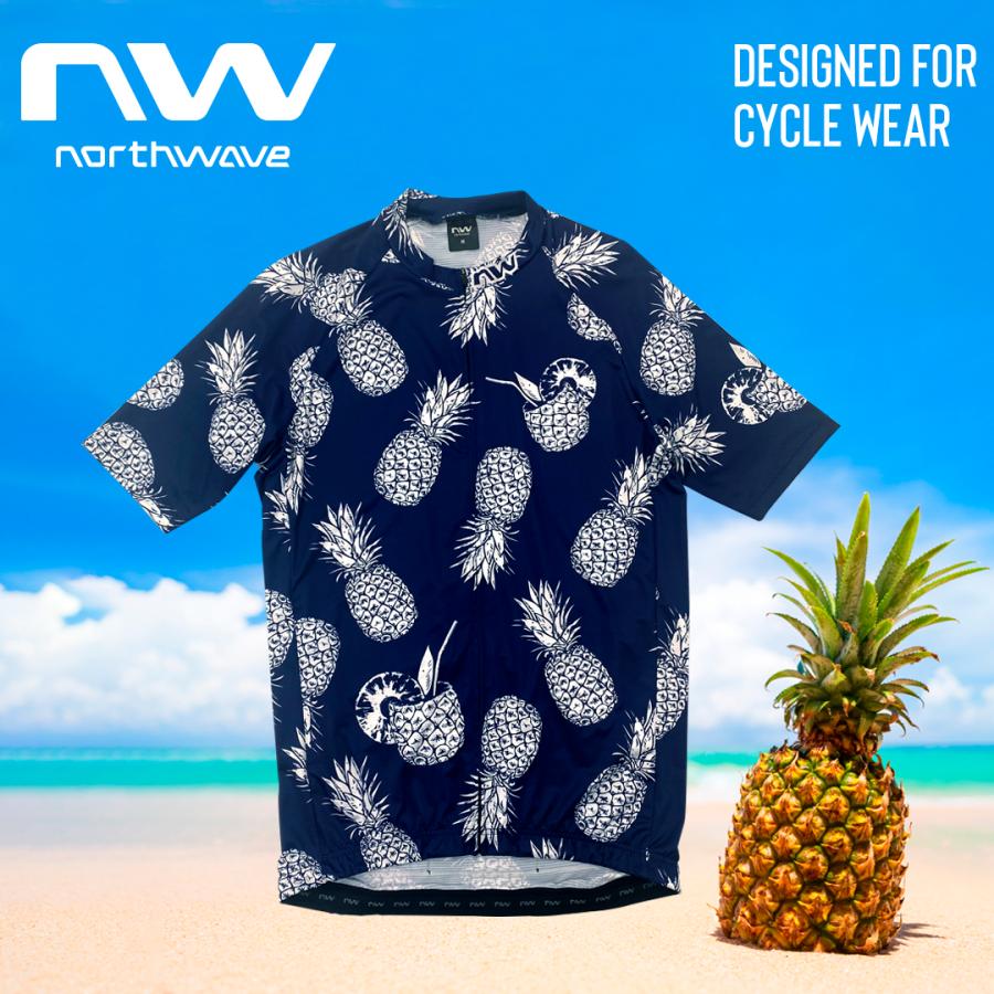 Northwave（ノースウェーブ） Aloha Pine Jersey / DEEP BLUE / Mサイズ