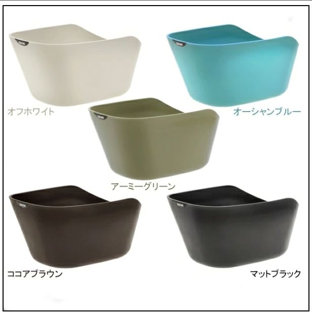 OGK技研　RB-019　デザインバスケット (リア用） / ブラック