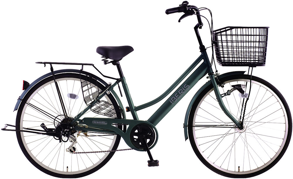 サカモトテクノ イベリス 26インチ 外装6段変速 オートライト (3color) SAKAMOTO TECHNO IBERIS 266 AT S-tech シティサイクル