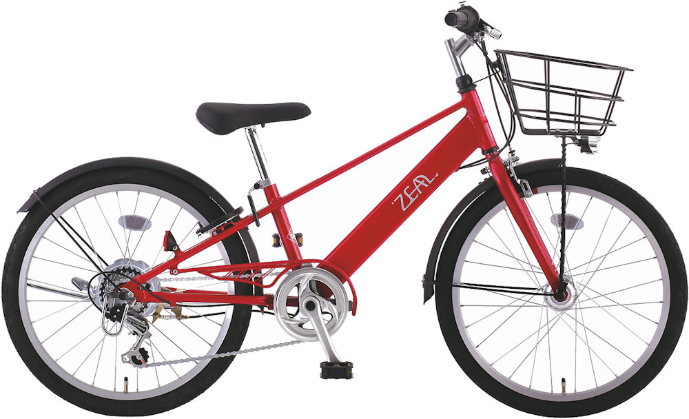 サカモトテクノ ゼール 24インチ 外装6段変速 LEDオートライト (3color) 子ども用自転車 ZEAL 24 6S AT S-tech SAKAMOTO TECHNO