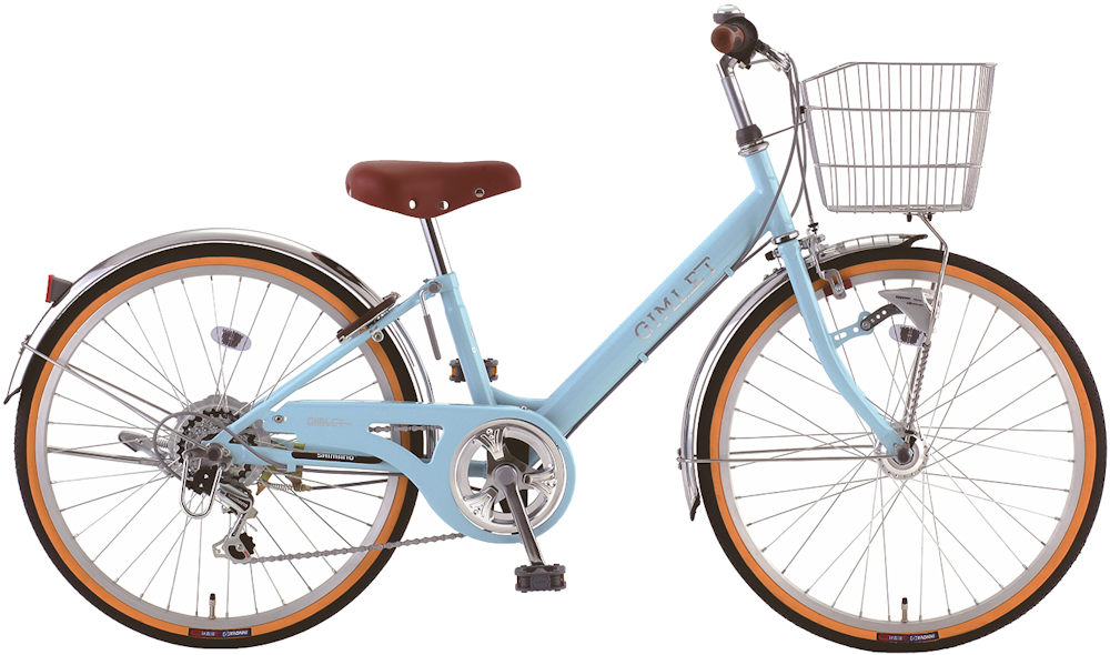 サカモトテクノ ギムレットジュニア 22インチ 外装6段変速 LEDオートライト (3color) BAA適合 子供用自転車 GIMLET Jr S-tech SAKAMOTO TECHNO