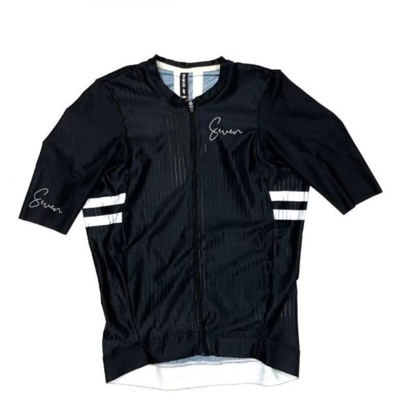 7-ITA（セブン・アイティーエー）メンズ サイクル ウェア 7ITA Aero Race Jersey Black (Lサイズ）セブンイタリア