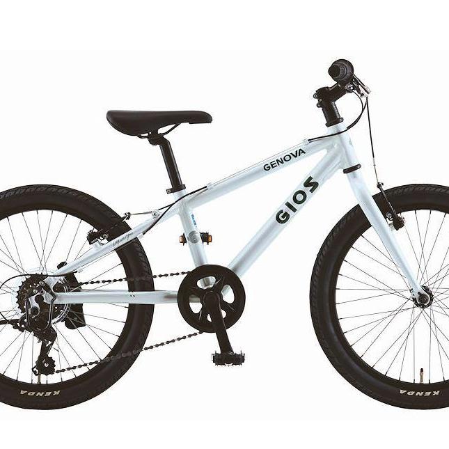 GIOS GENOVA 24 ジオス ジェノア 子供用自転車 24インチ / オパールホワイト/グリーンロゴ