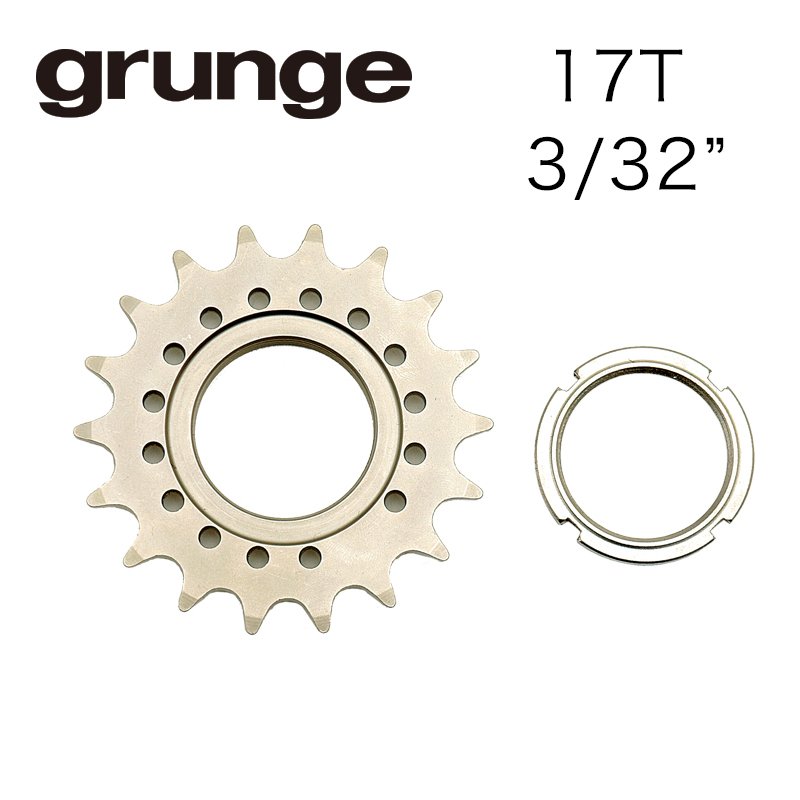grunge (グランジ) FIXEDシングル　ギア 17T 3/32 Fixed Gear ピストバイク