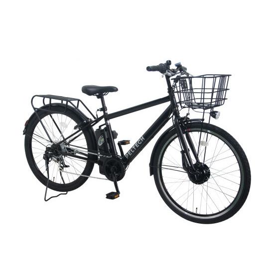 PELTECH ペルテック 電動アシスト自転車 27.5インチ 外装6段 TDA-207Zplus+ バッテリー8Ah クロスバイク