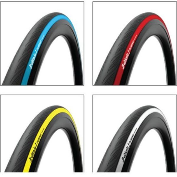 Vittoria (ビットリア) RUBINO TUBE-TYPE  ルビノ BLACK/WHITE 700x28C クリンチャータイヤ ロード用タイヤ