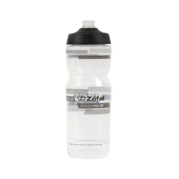 ZEFAL【ゼファール】ドリンクボトル Sense Pro 80 Translucent (grey/black) 1461 Translucent 800ml