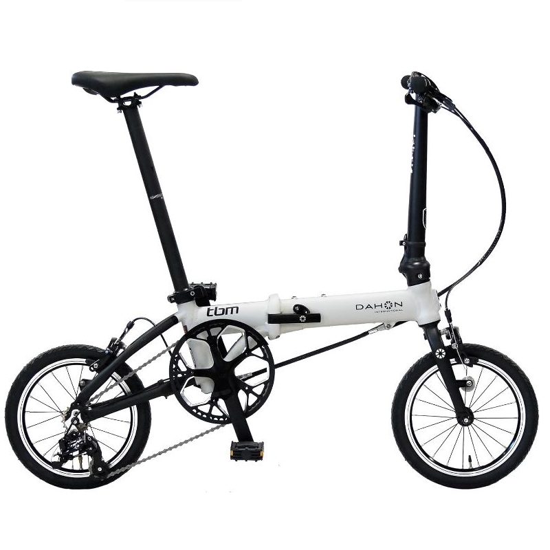 DAHON INTERNATIONAL ダホンインターナショナル tbm / ティービーエム フォールディングバイク 14インチ アルミフレーム 外装3段 / Misty White