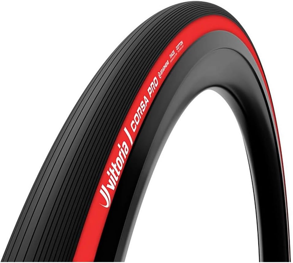 Vittoria(ビットリア) CORSA PRO(コルサプロ) TLR Red Sidewall Limited 700×28C ブエルタ優勝記念モデル クリンチャータイヤ ロード用タイヤ