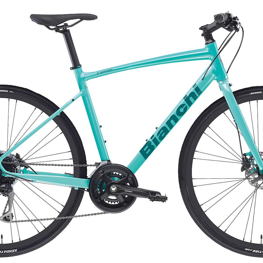 Bianchi ビアンキ クロスバイク C スポーツ2 2024年モデル (CK16 / Dark Turquoise Full Glossy) Bianchi C・SPORT 2/ 55cm