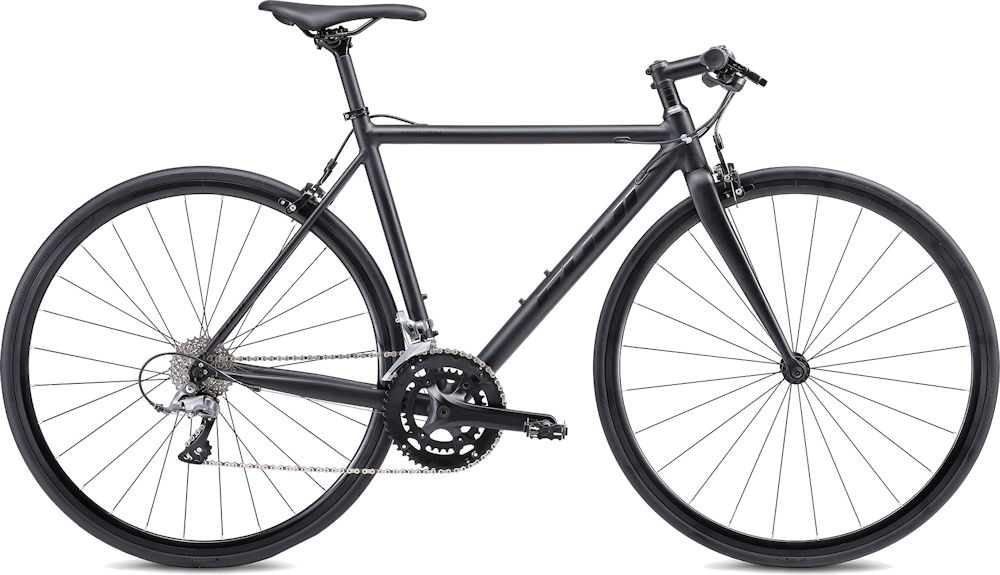 FUJI AKILAH (マットブラック) 2026 フジ アキラ フラットバー ロード バイク Matte Black